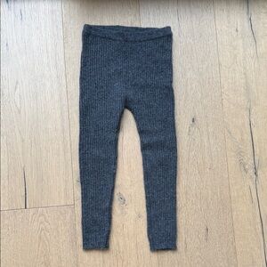 ZARA girls Cashmere gray leggings size 3-4years